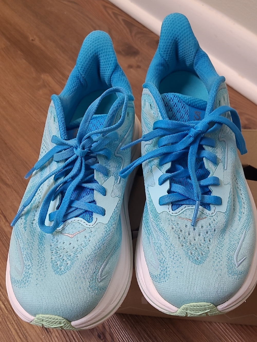 Hoka Women's Running Sneakers in Bright Aqua - Picture 7 of 15